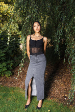 Load image into Gallery viewer, Jelly Denim Skirt in Grey
