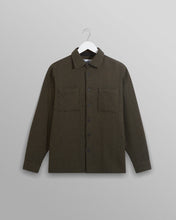 Load image into Gallery viewer, Stepney Whiting Over Shirt in Black &amp; Khaki
