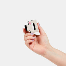 Load image into Gallery viewer, Midi Box Claw in Taupe / Black
