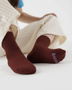 Mushroom Hunt Kids Crew Socks