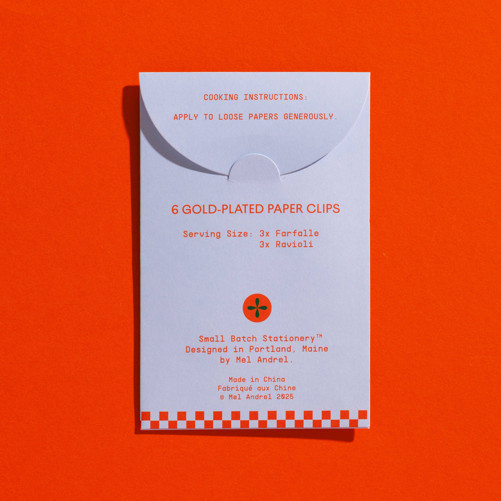Pasta Paper Clips – Prism Seattle