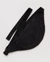 Load image into Gallery viewer, Black Crescent Fanny Pack
