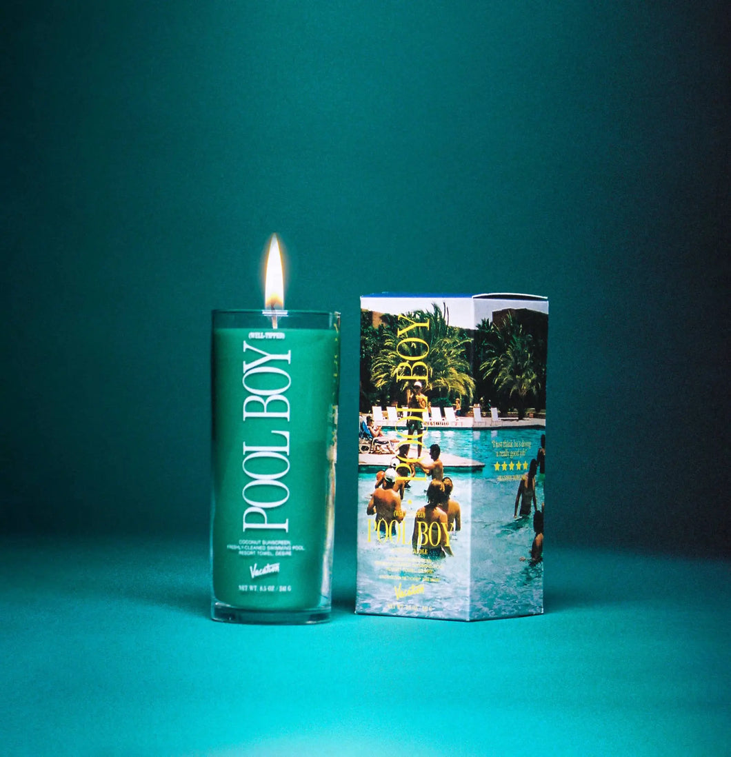 Well-Tipped Pool Boy Candle