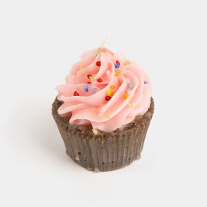 Buon Appetito Cupcake Candle in Sprinkles