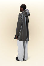 Load image into Gallery viewer, A-line Jacket in Metallic Grey
