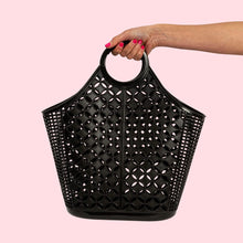 Load image into Gallery viewer, Atomic Jelly Tote in Black
