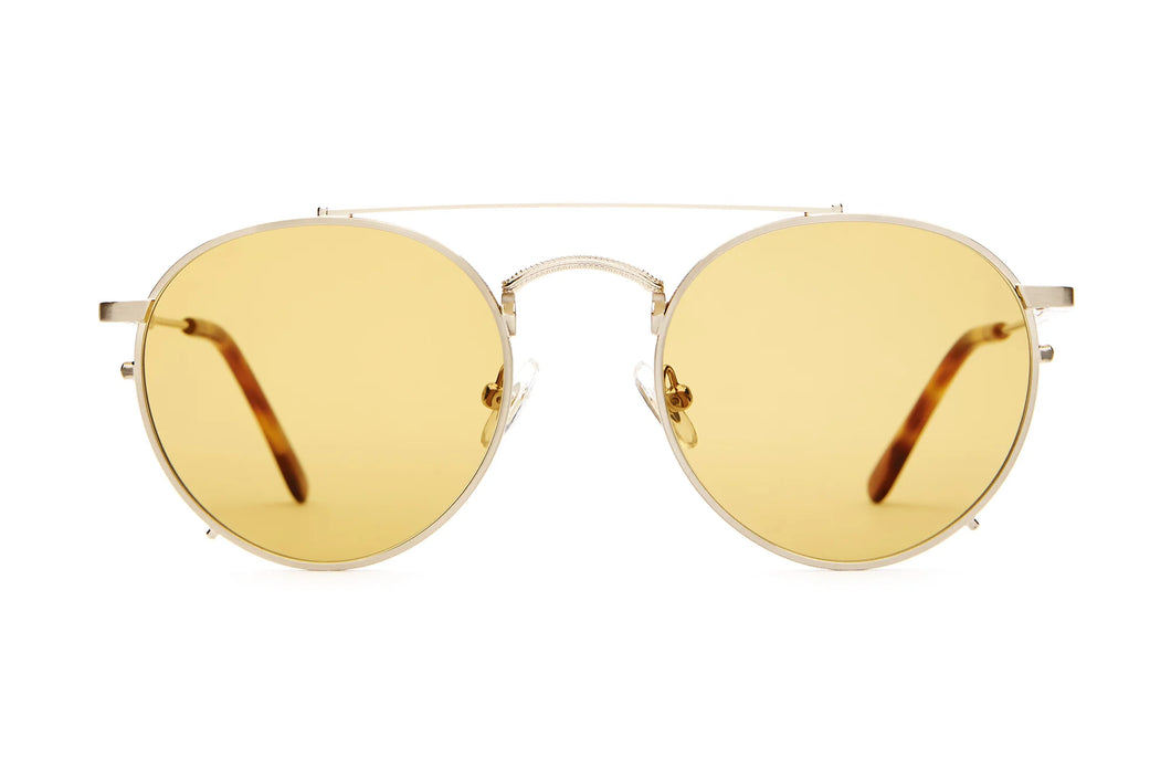 Brushed Gold Havana Tuff Safari Sunglasses