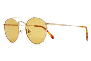 Brushed Gold Havana Tuff Safari Sunglasses