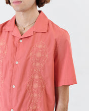 Load image into Gallery viewer, Poplin Coral Trio Didcot Shirt
