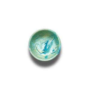 Multi Swirl 12 oz Bowl - Mint