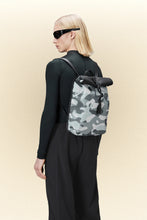 Load image into Gallery viewer, Camo Mesh Mini Rolltop Rucksack
