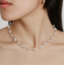 Load image into Gallery viewer, Jordan Necklace in Silver
