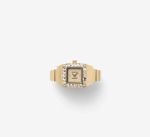 Gold Dalmata Time Ring