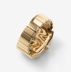 Gold Dalmata Time Ring