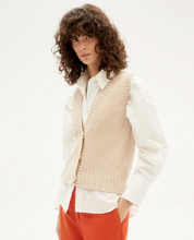 Load image into Gallery viewer, Beige Ginger Knitted Vest

