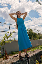 Load image into Gallery viewer, Blue Flor Dress
