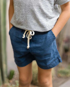 Kids Bo Shorts in Dusk