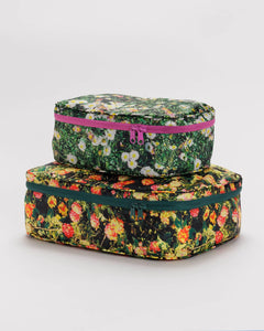 Photo Florals Packing Cube Set