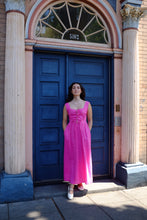Load image into Gallery viewer, Gyneth Pink Linen Dress
