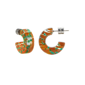Muse Hoops in Cadmium