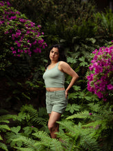 Load image into Gallery viewer, Sage Green Sporty Tank
