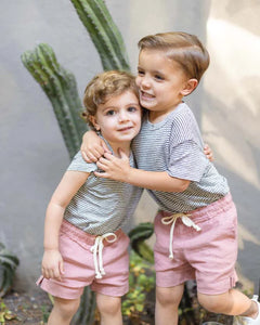 Kids Bo Shorts in Watermelon