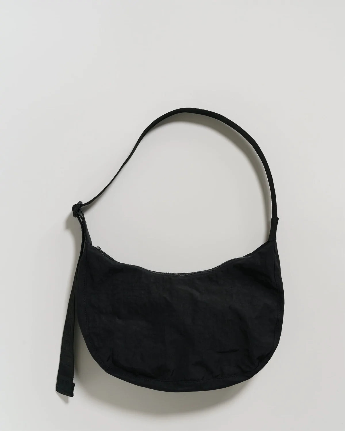 Baggu Large Nylon Crescent Black Bag | The Mercantile London