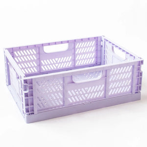 Lavender Large Storage Crate
