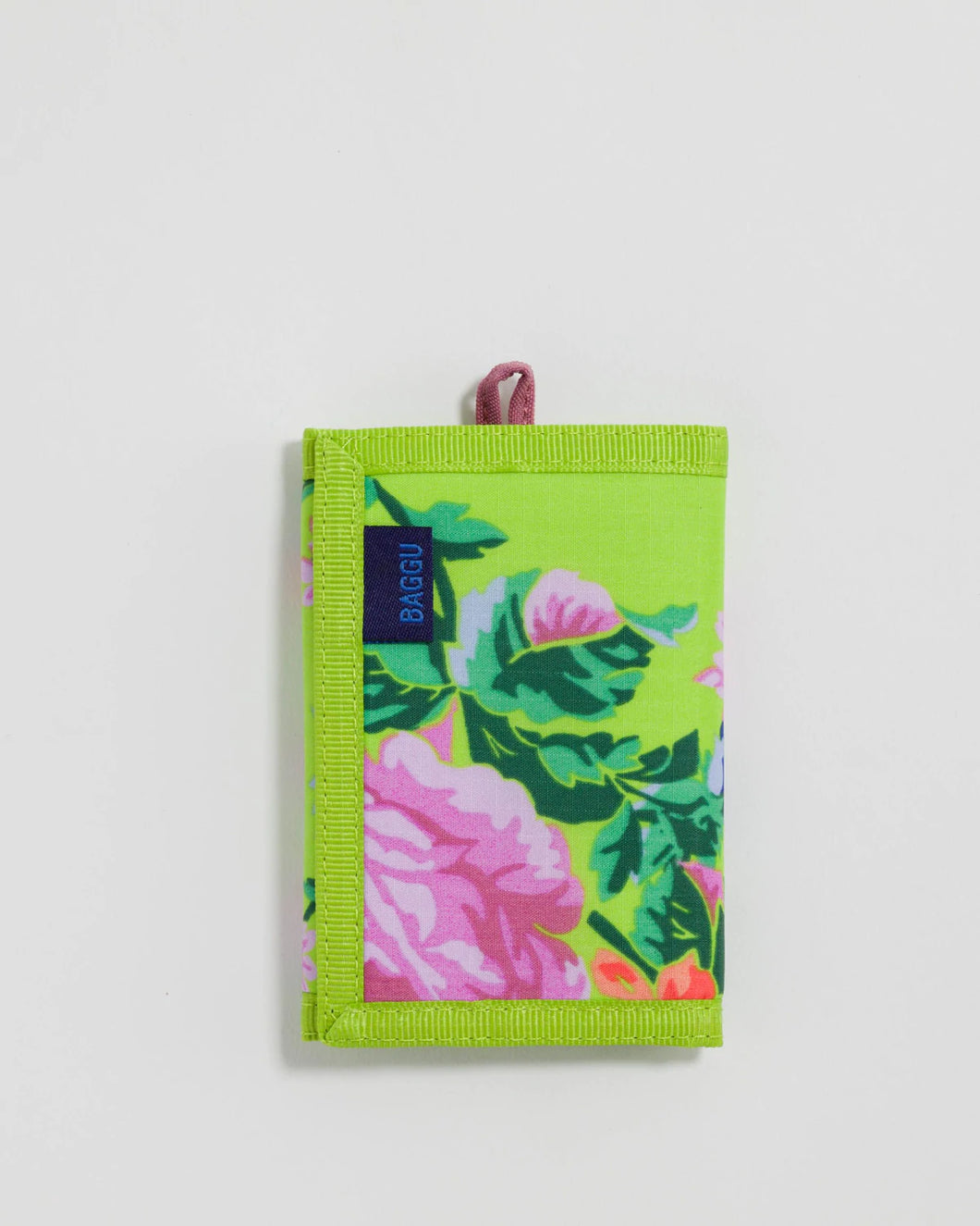 Lime Rose Nylon Wallet