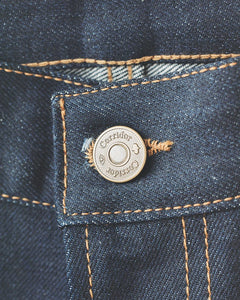Organic Italian 5 Pocket Jean in Raw Denim