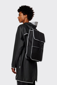 Black Reflective Backpack