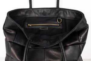 Waves Leather Tote