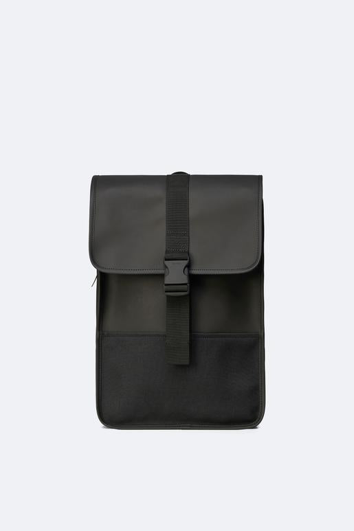 Black Buckle Mini Backpack