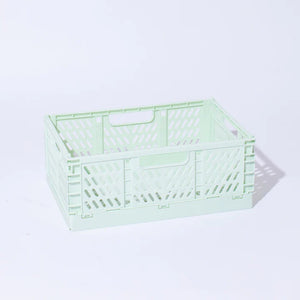 Mint Green Medium Storage Crate