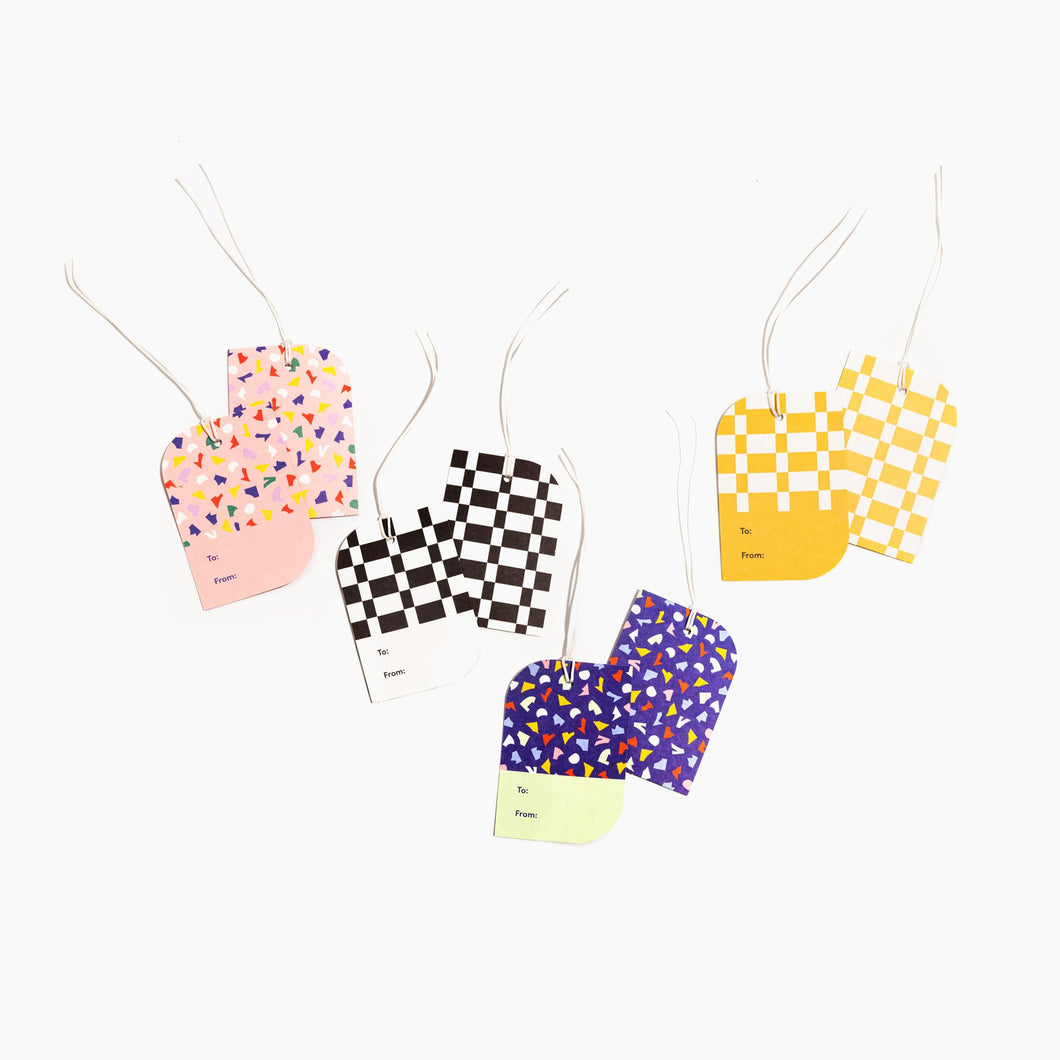 Confetti Gift Tag