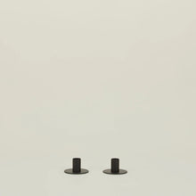 Load image into Gallery viewer, Essential Metal Candle Holders in Black
