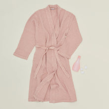 Load image into Gallery viewer, Blush Simple Waffle Bathrobe

