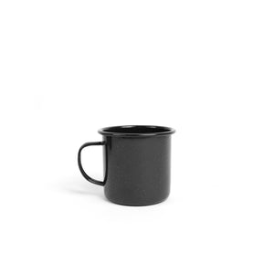 Black Speckle 12oz Enamel Mug