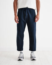 Load image into Gallery viewer, Navy Cotton Twill Kurt Trouser
