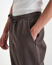 Load image into Gallery viewer, Charcoal Cotton Twill Kurt Trouser

