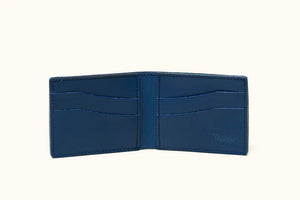 Cobalt Blue Utility Bifold Wallet
