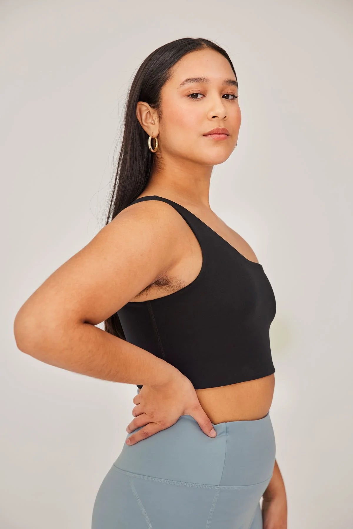 Prism Bianca One Shoulder Bra — Girlfriend Collective