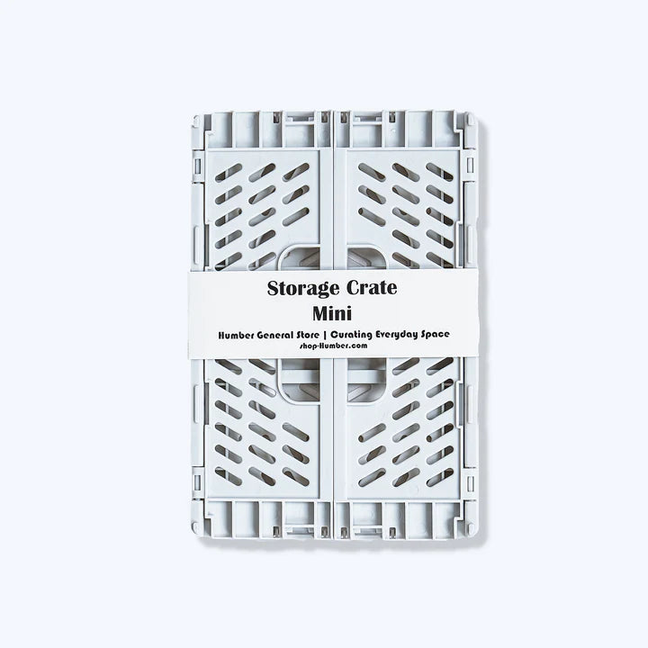 Off White Mini Storage Crate