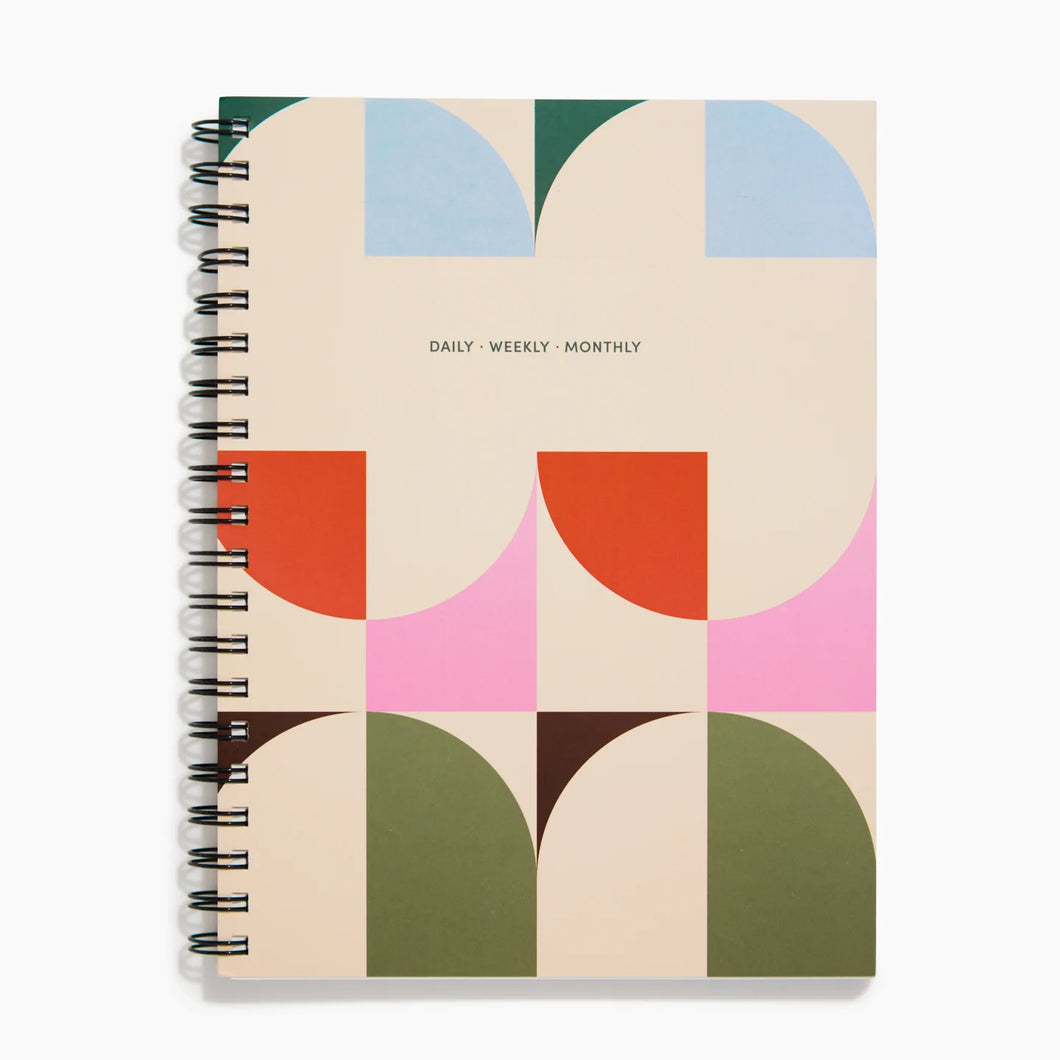 Large Daily Weekly Monthly Planner in Arches