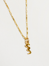Load image into Gallery viewer, Snake Charm Necklace
