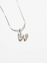 Load image into Gallery viewer, Alphabet Necklace in Silver
