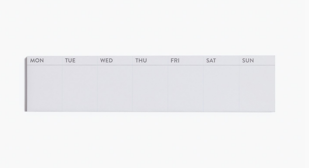 Stick to It Weekly Pad