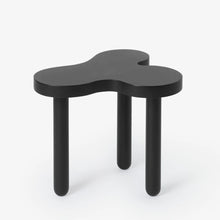 Load image into Gallery viewer, Tall Black Splat Side Table
