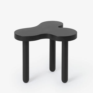Tall Black Splat Side Table