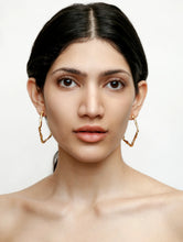 Load image into Gallery viewer, Louisa Hoops in Gold
